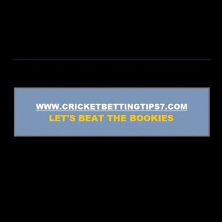 Logo of telegram channel cbtfcricketbettingtipsfree — Cricket Betting Tips 7