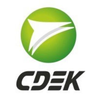 Логотип телеграм канала @cdekpromo — CDEK news