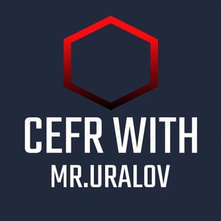 Telegram kanalining logotibi cefrforteachers — CefrWithMrUralov