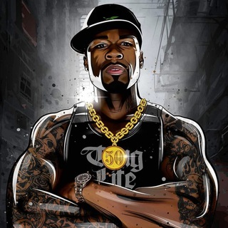 Логотип телеграм канала @cent_502 — 50 CENT music
