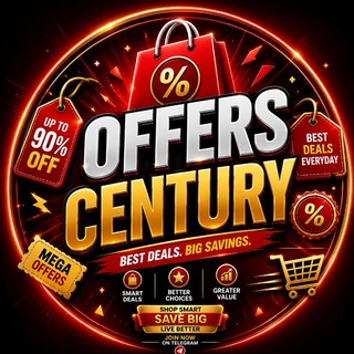 टेलीग्राम चैनल का लोगो century_offers — Offers Century