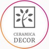 Логотип телеграм канала @ceramicadecor — CeramicaDecor. Изразцы Камины Печи