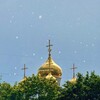 Логотип телеграм канала @cerkovnaya_lavo4ka — Церковная лавочка при храме Всемилостивого Спаса в Митино