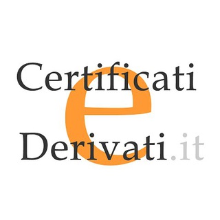 Logo of telegram channel certificatiederivati — Certificati e Derivati