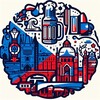 Логотип телеграм канала @ceskymova — Чеська мова в УжНУ 🇨🇿
