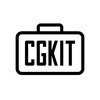 Логотип телеграм канала @cgkit_pro — CGKIT — все для 3D художников в одной подписке