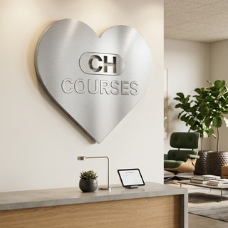 شعار قناة تلجرام ch_courses — CH Courses كورسات مجانية Courses Free