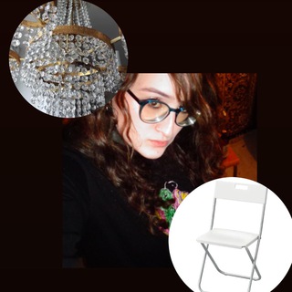 Логотип телеграм канала @chairs_and_chandeliers — Что по стульям?