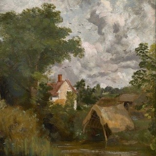 Логотип телеграм канала @champdefleurart — сhamp de fleurs