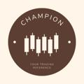 Logo saluran telegram champions_traders — CHAMPION [Trading Reference]