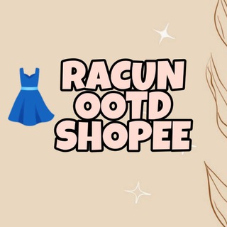 Logo saluran telegram channeloutfitshopee — RACUN OOTD & OUTFIT SHOPEE 👗