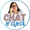 Логотип телеграм канала @chat_oclock — Chat o’clock | Алёна об английском