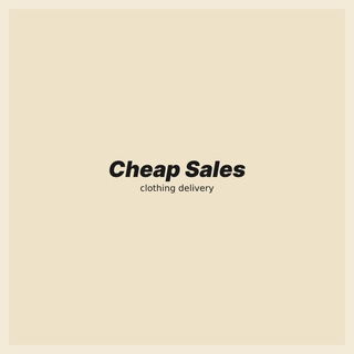 Логотип телеграм канала @cheap_sales — Cheap Sales