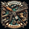 Логотип телеграм канала @cheeeter_airsoft — Страйкбольная мастерская "Cheeeter Airsoft"