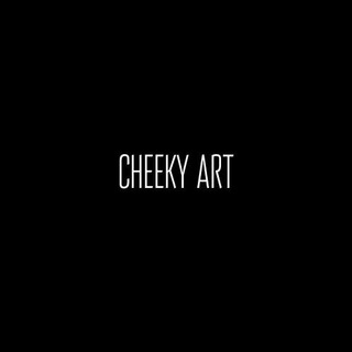 Логотип телеграм канала @cheekyart — CHEEKY ART