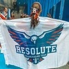 Логотип телеграм канала @cheer_resolute — cheerteam RESOLUTE🦅💙