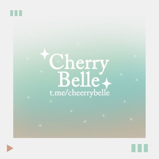 Logo saluran telegram cheerrybelle — 𝖢𝗁𝖾e𝗋𝗋𝗒 𝖡𝖾𝗅𝗅𝖾