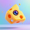 Логотип телеграм канала @cheeseaiapp — Чиз 🧀