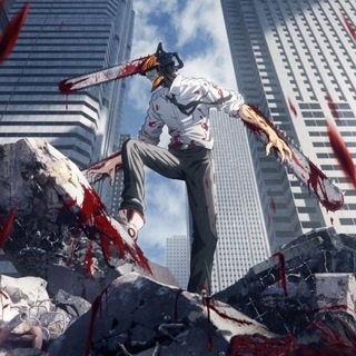 Логотип телеграм канала @chelovekbenzopila_hd — Человек Бензопила | Chainsaw Man🔥