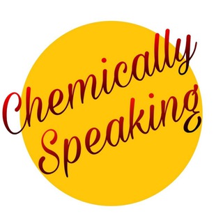 Logo of telegram channel chemicallyspeaking — Chemically Speaking