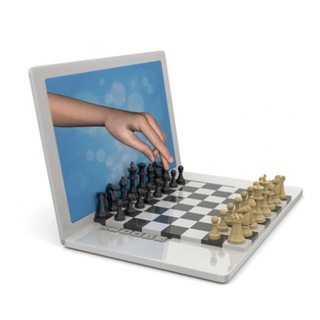 Логотип телеграм -каналу chess_checkers_ukraine — Шахи в онлайні