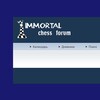 Логотип телеграм канала @chess_immortal — Шахматная литература (Chess literature) и другое — форум Immortal Chess