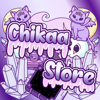 Logo saluran telegram chikaa_store — 🔮 chikaa ⑅ store 🔮