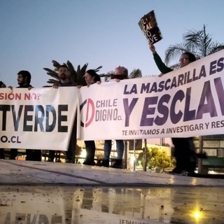 Logotipo del canal de telegramas chiledignocanal - CHILEDIGNO #Resistencia 🇨🇱