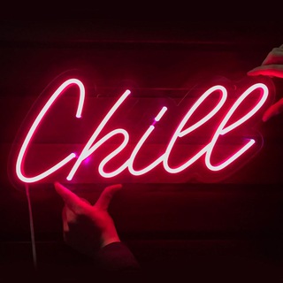 Логотип телеграм канала @chill_chill1 — C H I L L