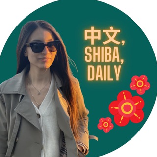 Логотип телеграм канала @chinenglish_maria — Китайский | Сиба |   рутина