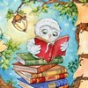 Логотип телеграм канала @chitayknigu — С книгой в руках