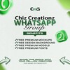 Logo of telegram channel chizcreationz1 — CWG Graphic Design Community 🧡