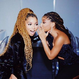 Logo of telegram channel chloexhallebr — Chloe x Halle Brasil