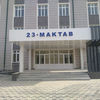 Telegram channel 23-maktab RASMIY KANAL logo