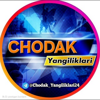 Telegram channel Chodak yangiliklari 24 logo