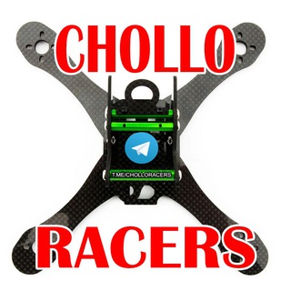 Logotipo del canal de telegramas cholloracers - CHOLLO RACERS - Drones de Carreras y componentes