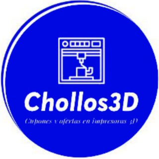 Logotipo del canal de telegramas chollos3d - @Chollos3D - Cupones Impresoras 3D!!! Cupones Filamento, Ofertas Recambios