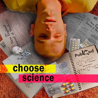 Логотип телеграм канала @choose_science — choose science