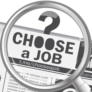 Логотип телеграм канала @chooseajob — Выбери Работу: работа - вакансии