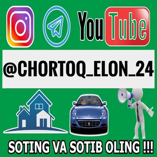 Logo saluran telegram chortoq_elon_24 — CHORTOQ ELON 24