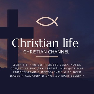 Логотип телеграм канала @christian_lifee — Christian life 📈😌✝