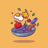 Логотип телеграм канала @chto_prigotovit_recepty — Что приготовить на ужин быстро и вкусно из простых продуктов