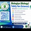 Telegram kanalining logotibi chust_biologiya — Chust 🇺🇿 Biologiya 🌎