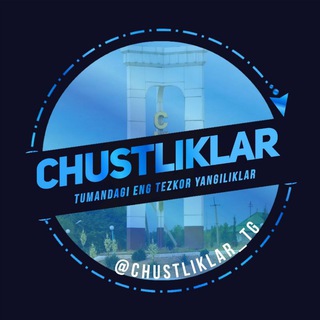 Telegram kanalining logotibi chustliklar_tg — CHUSTLIKLAR