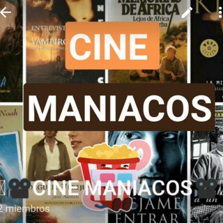 Logotipo del canal de telegramas cine_maniacos - 🎥CINE MANIACOS🎥🥤🍿📋
