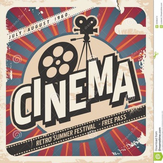 Логотип телеграм канала @cinema_retro — Кино ретро 1930-1990-х