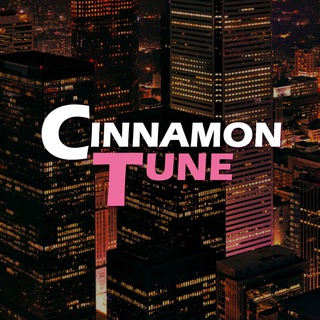 Логотип телеграм канала @cinnamontune — cinnamon tune.