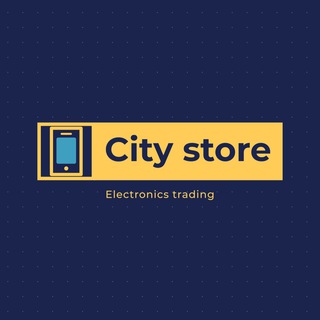 Logo saluran telegram city_1stor — City store