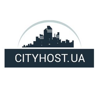Логотип телеграм -каналу cityhostua — CityHost.UA