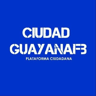 Logotipo del canal de telegramas ciudadguayanafb - CiudadGuayanaFB